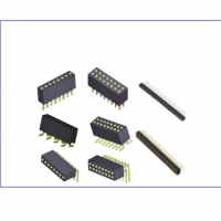 Manufacturer 1.778/2.54/2.0/1.27 Mm Pitch Round Pin Header 20 Pin Ic Socket